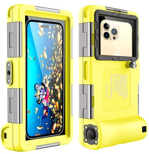 Funda Impermeable Móvil IPX8 15M Bolsa para Móvil Estanca a Prueba de Agua Compatible para iPhone 17 Pro 17 Air 17 Pro MAX 16 15 14 13 Pro MAX 16 15 14 Pro Samsung S25 S24 S23 Ultra
