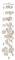 Boltze Capiz Deko Girlande hängend Windspiel, Länge 95 cm Breite 21 cm, Fensterdeko Muscheln,Boltze Home Windspiel, Wind Chimes, Bad Dekoration Wand, Badezimmer Deko Wand, Treibholz