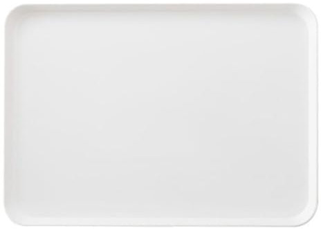 Plato de plástico para el Desayuno de plástico Bandeja para Servir de Comida Rectangular Multifuncional para el Hotel para el hogar