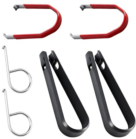 VAGCARS 6 tappi per bulloni ruota, estrattore universale per dadi ruota, compatibile con VW