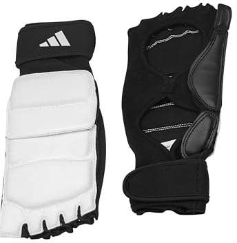 adidas WT Approved Taekwondo Foot Socks, Foot Protector Guard - X-Large