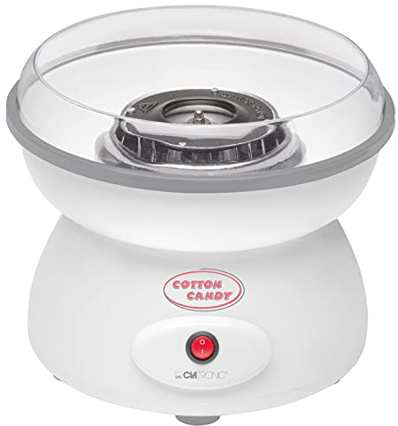 Zuckerwattemaschine für Zuhause Große Schale Spritzschutz Zuckerwatte Zuckerwatte Schale (Sparsame 500 Watt, Spritzschutz Spülmaschinengeeignet)