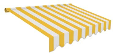 VANA Windschutz Premium Balkonstoff Qualität Balkonsichtschutz Markisenstoff, 90 x 300 cm, SPD021