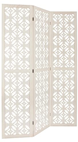 Atmosphera - Paravent Nomade - Blanc H170 cm