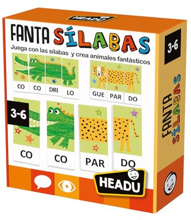 Headu - Fantasilabas | Juegos Niños 3 Años | Juegos Educativos Niños 3 Años O Más | Aprender A Leer