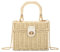 LHHMZ Fourre-tout carré en rotin tissé à la main pour femmes, Sac en paille, Sac de plage d'été pour dames, Sac à bandoulière en osier