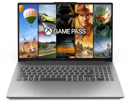 Lenovo LOQ Essential Gaming AI Laptop | 15.6 Full HD 144Hz Display | NVIDIA GeForce RTX 4050 | Intel Core i7-12650HX | 16GB RAM | 1TB SSD | Win11 | QWERTZ | Luna Grau | 3 Monate GamePass