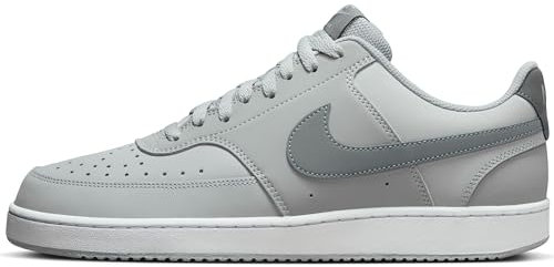 NIKE Herren Court Vision Low Sneaker, Lt Khaki/White, 47 EU