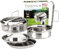 Ibili Fiambrera con Platos INOX 18 CMS, Stainless Steel, Multicolour
