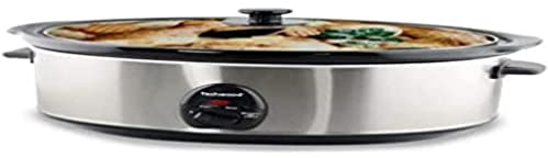 Techwood TMJ-6507 långsam spis rostfritt stål 6,5 l