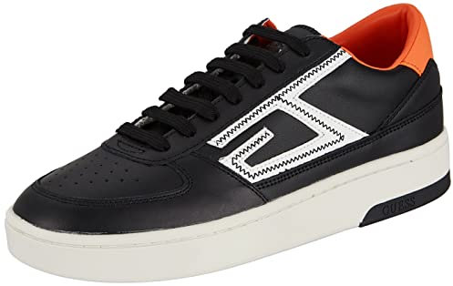 GUESS Herren SILEA Sneaker, Schwarz, 43 EU