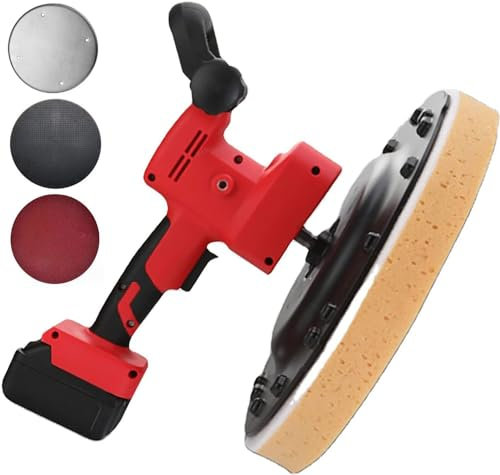 Levigatrice elettrica per cartongesso 1880W 80-210 giri/min. Cazzuola per malta cementizia e calcestruzzo a velocità variabile Levigatrice per superfici a parete per soffitto e parete