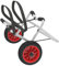 YRHome Kajakwagen Faltbarer Alu Kanuwagen Bis 100KG Bootswagen aus Aluminiumlegierung mit 2 PU-Räder & Spannriemen Surfwagen Transportwagen Bootstrailer für Boote Kanu Kajak Surfboard Faltboot