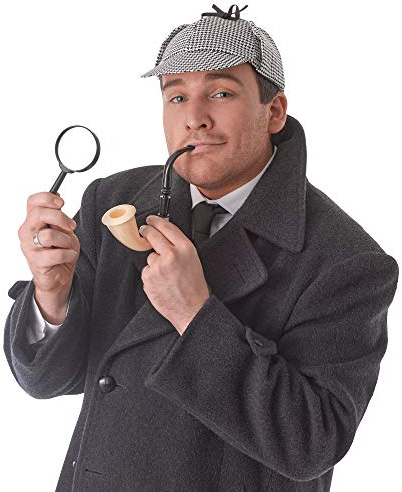 Detective Costume Kit Accessory Set Halloween