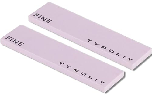 Tyrolit Life Keramikfeilen 2er Set FINE für leistungsfähige Ski- und Snowboardkanten - Premium Ski Kantenschärfer aus Keramik für einen optimal präzisen Feinschliff wie vom Skiservice