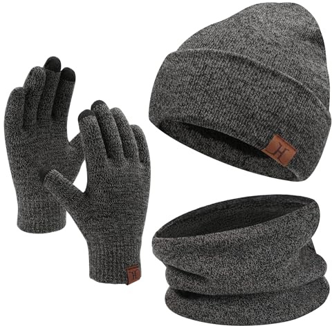 Bequemer Laden Invernale Berretto Cappello Uomo Donna Sciarpa Guanti Regalo