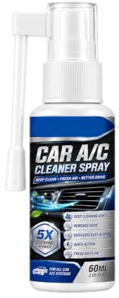 AC-ventilationsrengöringsmedel för bil Omedelbar Skumrengöring och | Rengöringsspray för bil HVAC AC luftkanaler För fordonsinteriör, lastbil, SUV, husbil, sedan, pickup, körning oc