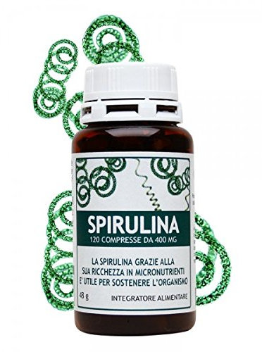 SPIRULINA platensis 120 compresse 400 mg