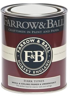 Farrow & Ball Wall & Ceiling Primer & Undercoat 2.5 Liter Deep