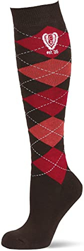 Covalliero 324218 Brescia Terra Bas d'équitation pour Femme Taille 40-42 (Rouge)