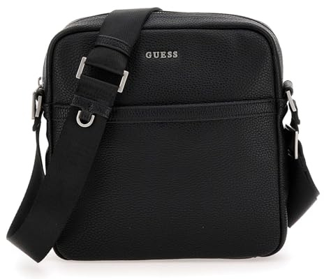GUESS Men Riviera Crossbody FL Bag, BLA