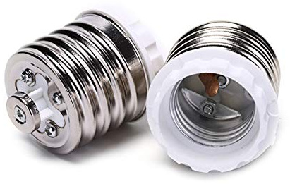 Convertisseur de douille de lampe, convertisseur d'adaptateur de douille de lampe, support de lampe, culot d'ampoule E40 à E27 adaptateur adaptateur d'ampoule LED culot d'ampoule adaptateur de douille
