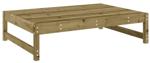 vidaXL Gartenhocker, Modular Gartenmöbel Lounge, Sitzhocker Hocker für Garten Terrasse Balkon, Holzhocker Fußhocker, Kiefernholz Imprägniert