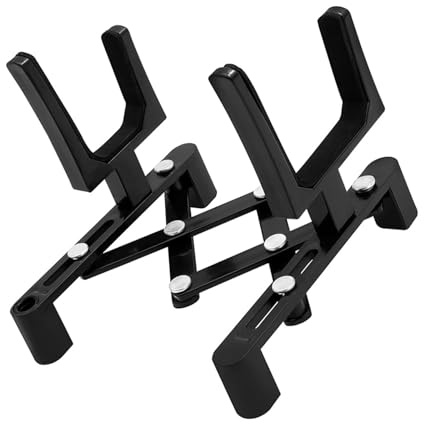 vervangende onderdelen voor viool Violinställ Bärbart material Violinställ Golvstativ Stränginstrument Specialställ Tillbehör (Color : Bk)