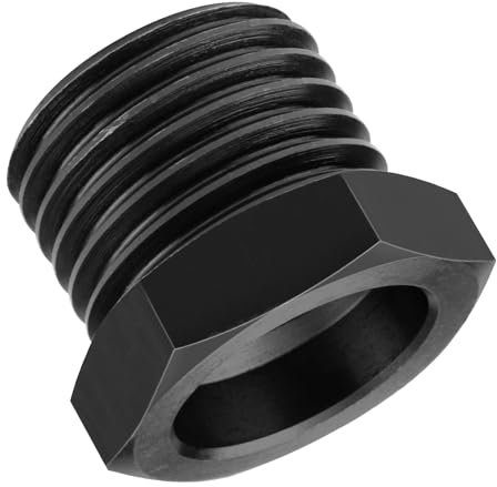 DEEFIINE Adaptateur de broche de tête de tour de travail du bois convertit 1'' X 8 TPI en M33 X 3,5 Filetage Mandrin Insert Adapter Accessoires d'outils de tournage