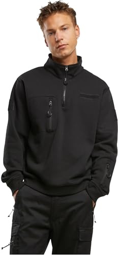 Brandit herr Tactical Sweat Troyer Tröja med huva
