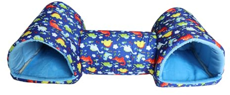 Piccoli tunnel per animali domestici - Casa Hideaway House, accogliente tubi da gioco per roditori, rifugio per biancheria da per animali durevoli | Nest di cabina di nascondiglio interattivo, a