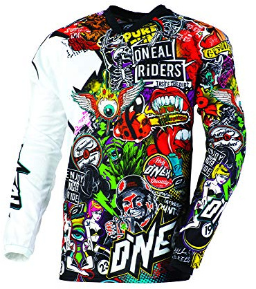 O'Neal 0023C-103 - Mayhem 2015 Crank Motocross Jersey M Black/Multi