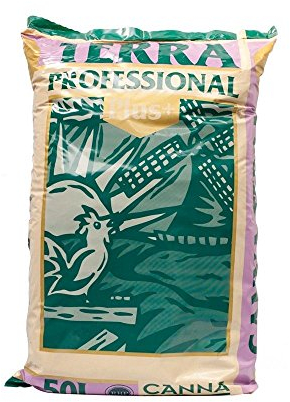 canna terra professional plus soil mix 50 litre bag
