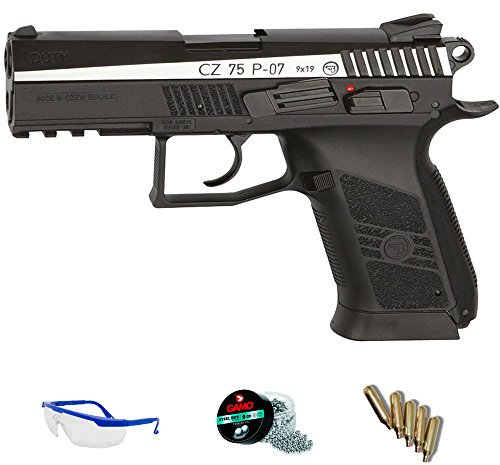 Pack Pistola CZ 75 P-07 Dual Tone BLOWBACK de Aire comprimido (CO2) <3,5J