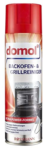 Detergente per forno e barbecue, forte contro incrostazioni e bruciati, ideale per forni, teglie, griglie, pentole e padelle, adatto anche per la pulizia del vetro del camino