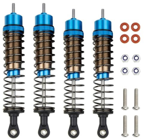 HOBOHY CW01 Oil Shocks Absorber Damper Kit for Tamiya RC Car CW-01 Lunch Box Midnight Pumpkin Chassis Upgrade Parts