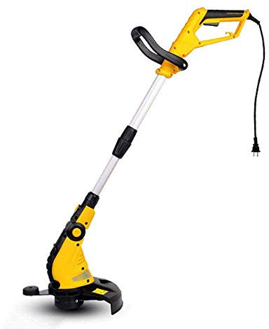 Cortacésped rotativo Cortacésped de 450 W, cortacésped telescópico y Giratorio pequeño y portátil, Altura de Corte Ajustable de 1-22 cm para