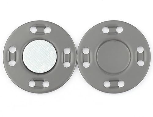 5 st/set magnetknappar sömnadsmaterial magnetiskt metallspänne 5 par osynliga tryckknappar för kläder kappa handgjord gör-det-själv-tillbehör