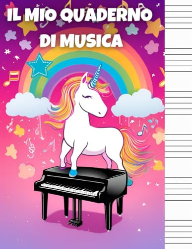 Quaderno Pentagrammato per Bambini 2025 | Giochi, Attività e Spazi Creativi per Imparare la Musica: Con 50 Fogli Pentagrammati a Righe Larghe, Giochi ... Creativi per Scoprire la Musica Divertendosi