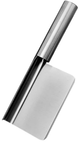 TOYANDONA Raschietto per Briciole in Acciaio Inox da Tavolo, Spazzatrice Portatile per Cucina e Ristorante, Strumento Essenziale per Pulizia Tovaglie e Panetteria