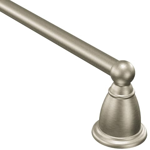 Moen YB2224BN Brantford 24-Inch Bathroom Towel Bar, Brushed Nickel