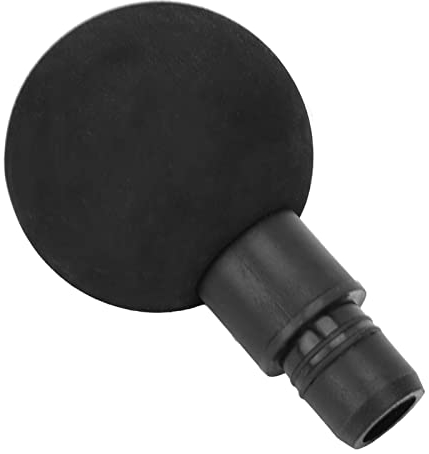 Brrnoo Massagepistolenkopf 19mm, Muskelmassage Kopf für Tiefengewebe Percussion, Perkussionsmassage Zubehör, Durchmesser 2.4 Zoll, Gewebe-Applikator für Relaxation und Fitness