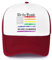 No Kings in America - Gorro We The People No Kings, Claret (gorra de camionero), Talla única