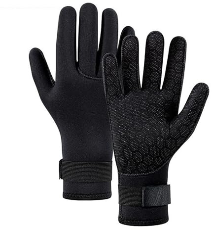Handskar Neopren Scuba Surfing 3MM for män Kvinnor Barn Termiska Anti Halk Spearfishing Forsränning Kajakpaddling Varmt Och BekväMt