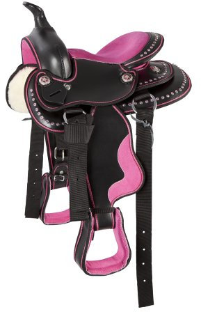 PFIFF Westernsattel, pink Full