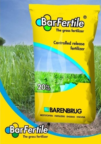 20 kg Engrais pour gazon Bar Fertile Premium Start Engrais longue durée pour 1000 m²