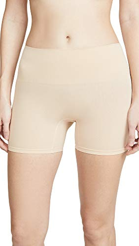 Yummie Women's Ultralight Seamless Shapewear Short, Frappe, Small/Medium