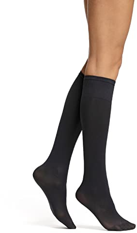 LIEMI ✅ Pompea Mi Bas Chaussettes Montantes en Microfibre 50 DEN Taille Unique (as4, alpha, one_size, regular, regular, Lava - 2 Paires)