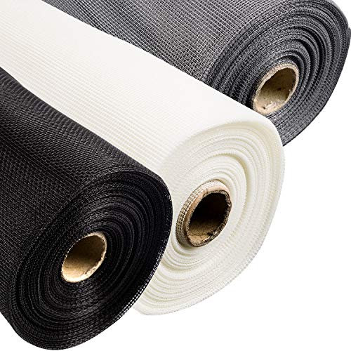 Stahlia Fliegengitter 80x500cm GRAU Fliegennetz Balkontür Fliegengitter Fenster Insektenschutz Fenstergitter Fliegengitter Tür Dachfenster Fiberglasgewebe