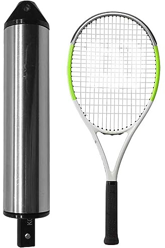Tensiomètre à cordes de tennis | Calibreur de tension des cordes pour raquette de sport – Mesure précise des cordes pour le tennis, le badminton, le squash et les sports de raquette